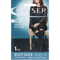 Kayser Cotton Rich Boot Sock Breathability Perfect w/ Boots and Trousers H10210